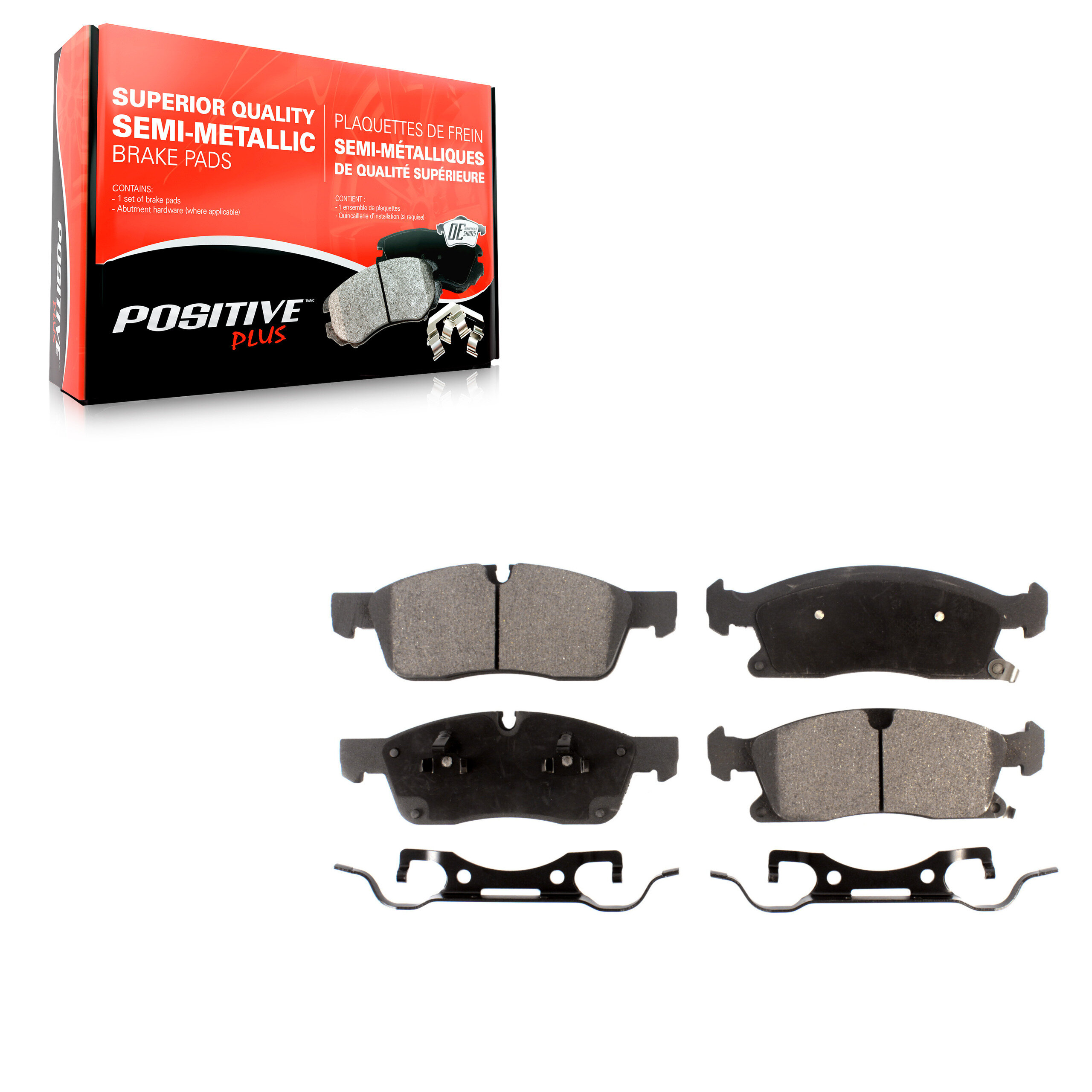 Semi-Metallic Brake Pads