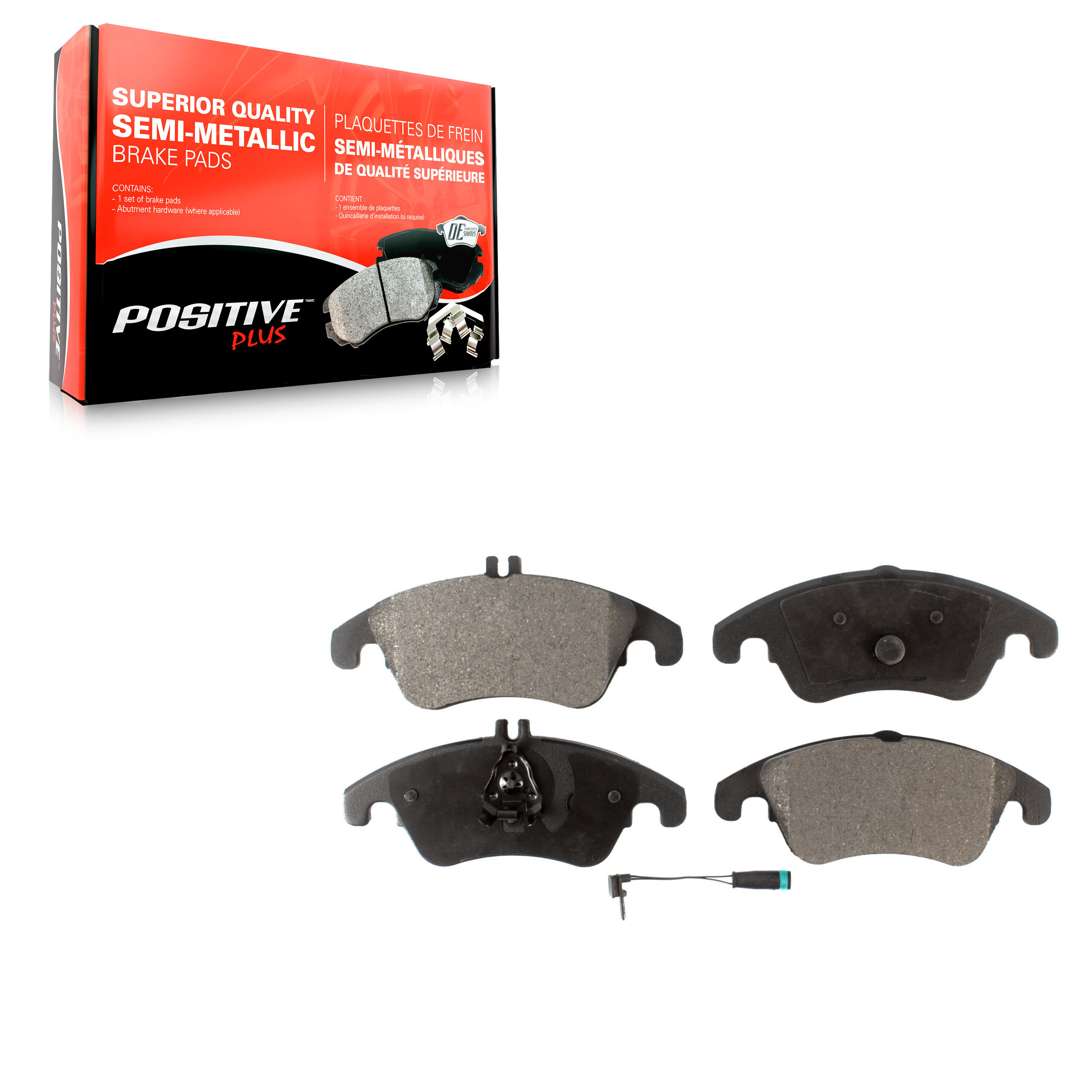 Semi-Metallic Brake Pads