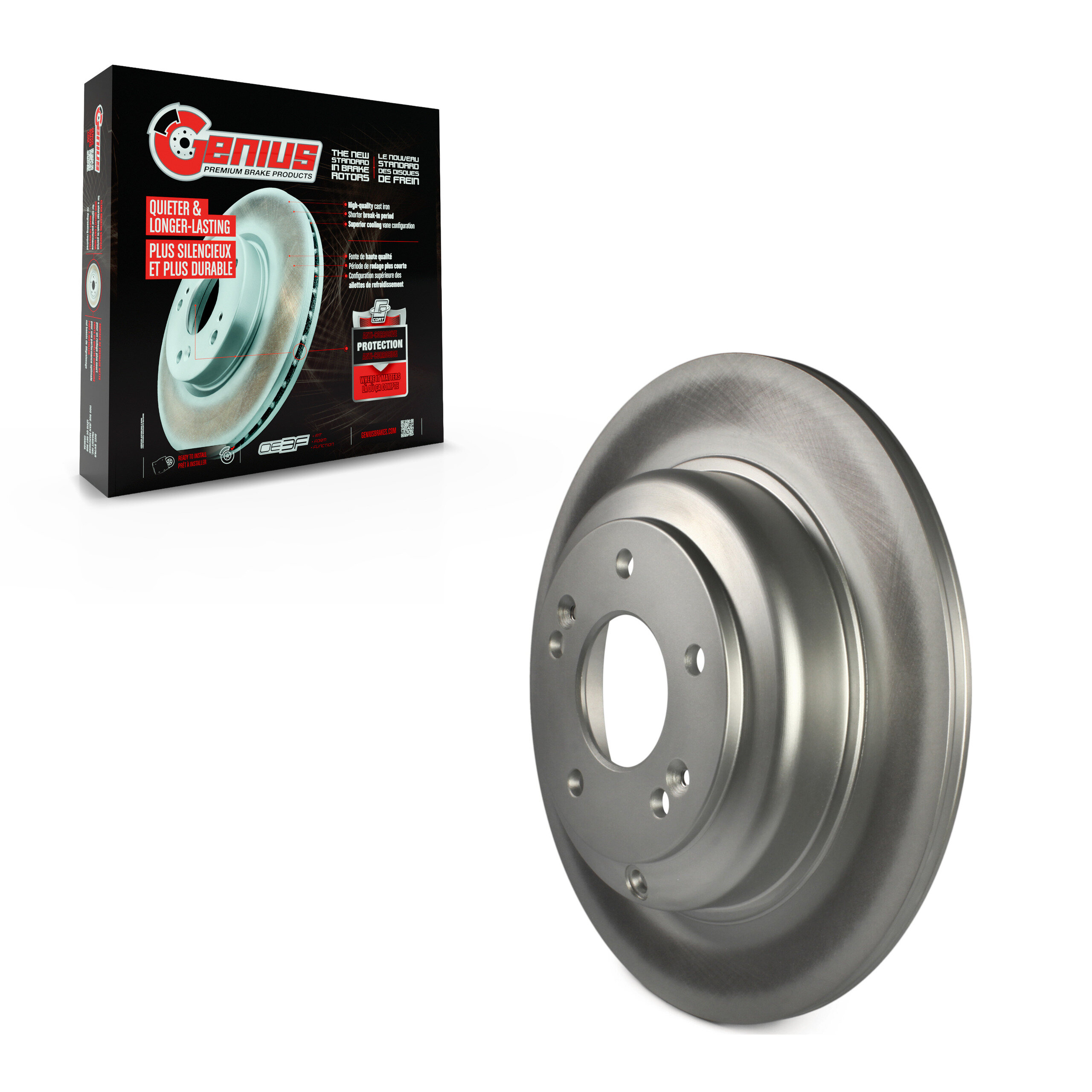 Coated Disc Brake Rotor