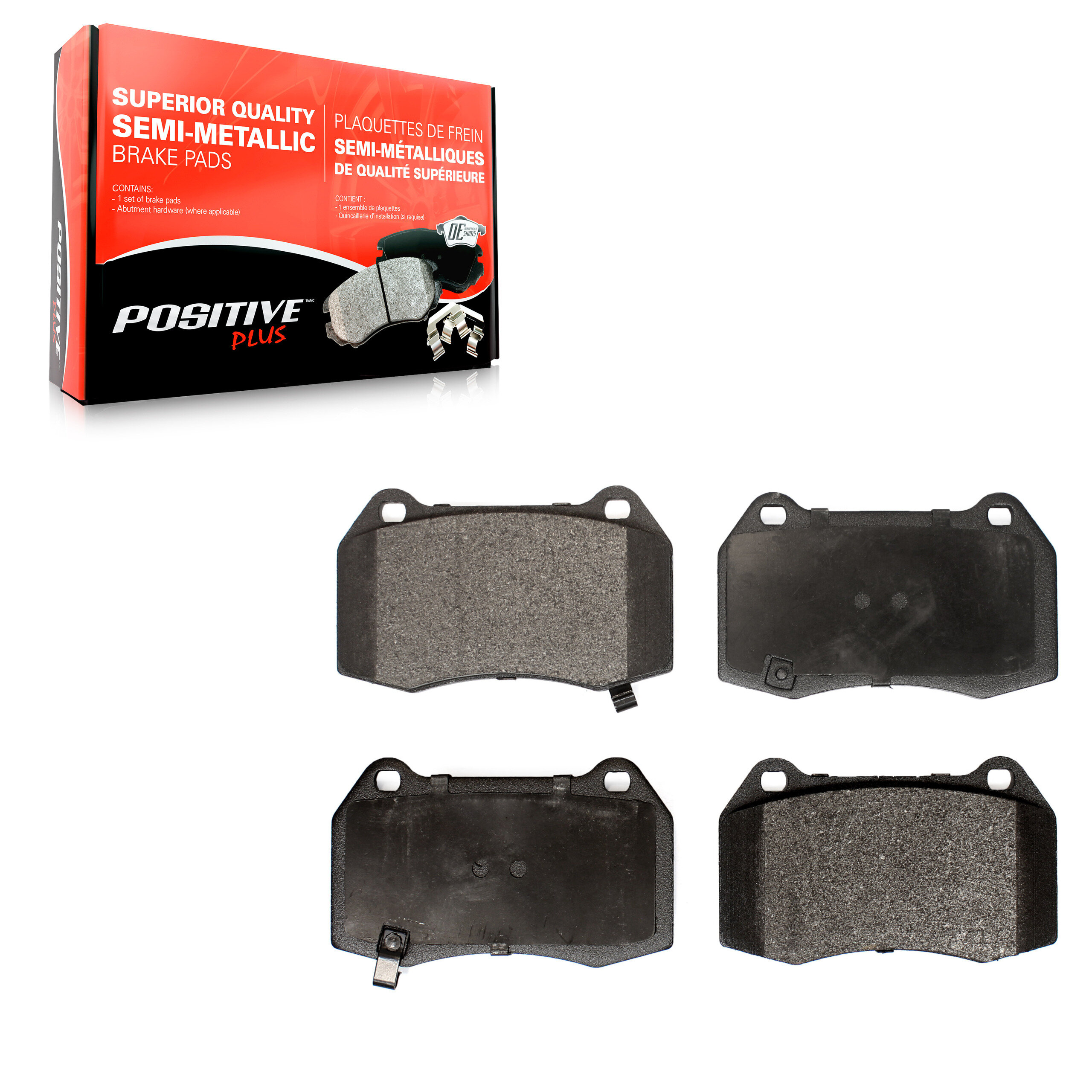 Semi-Metallic Brake Pads