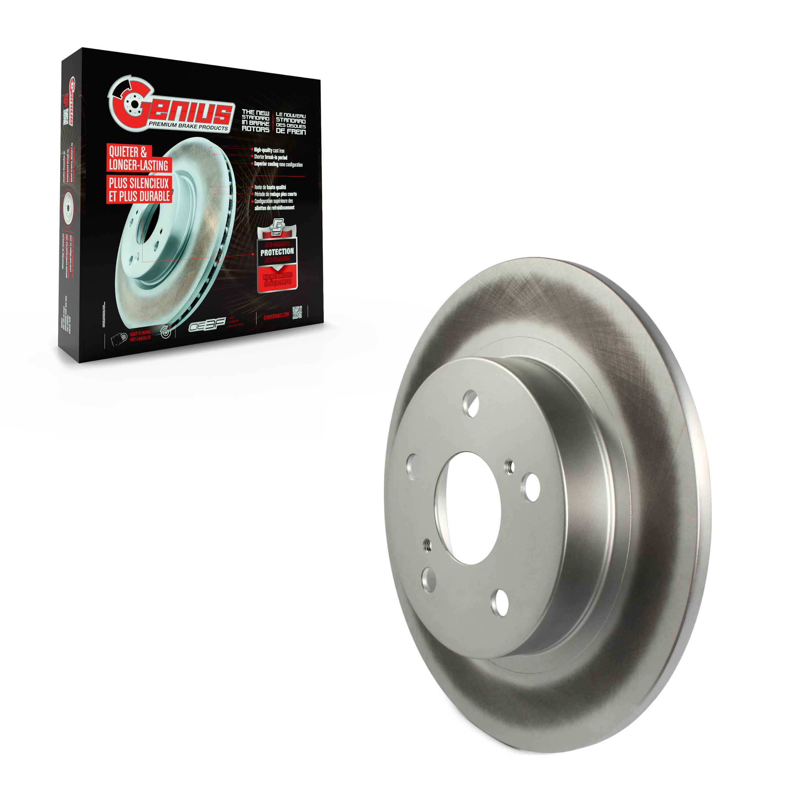 Coated Disc Brake Rotor