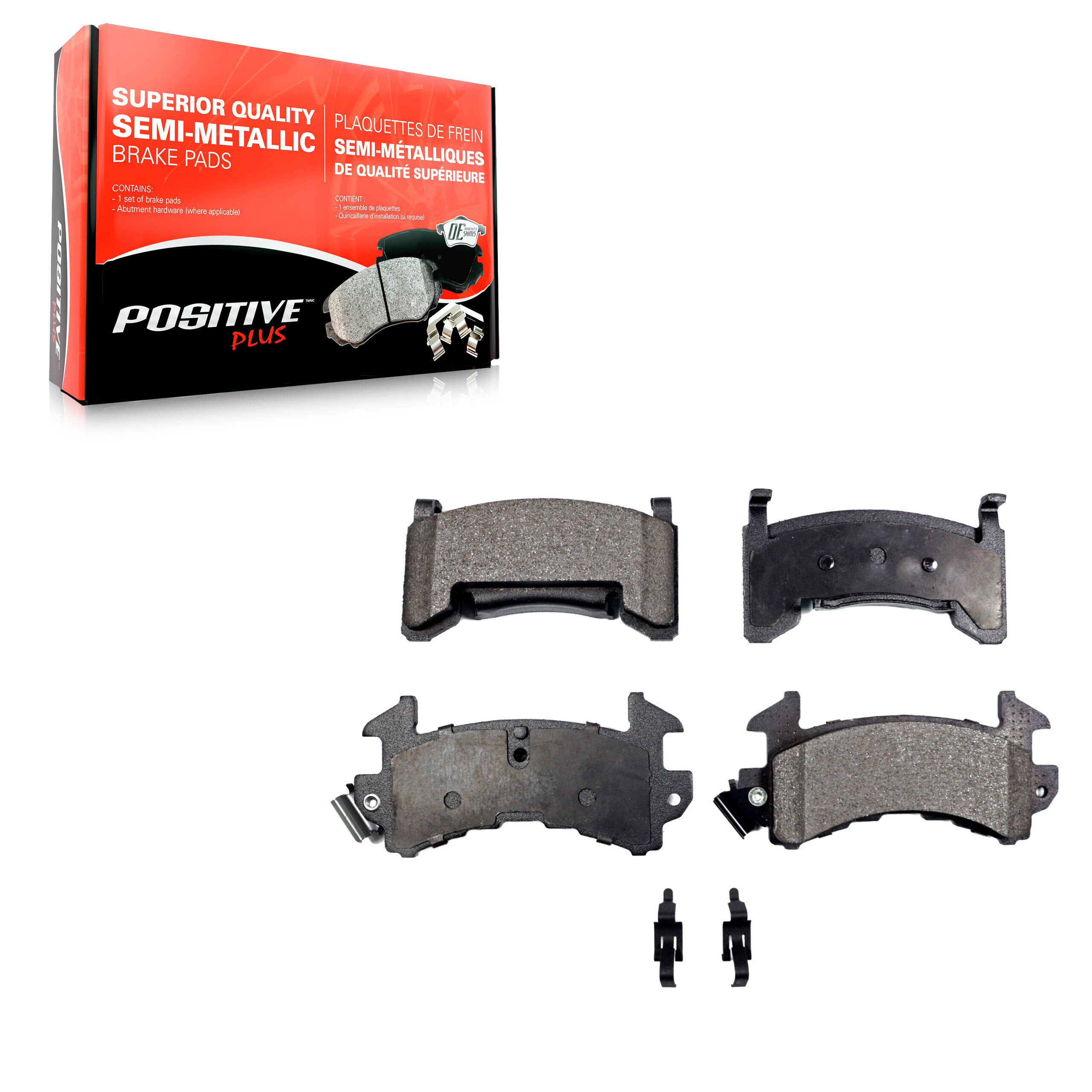 Semi-Metallic Brake Pads