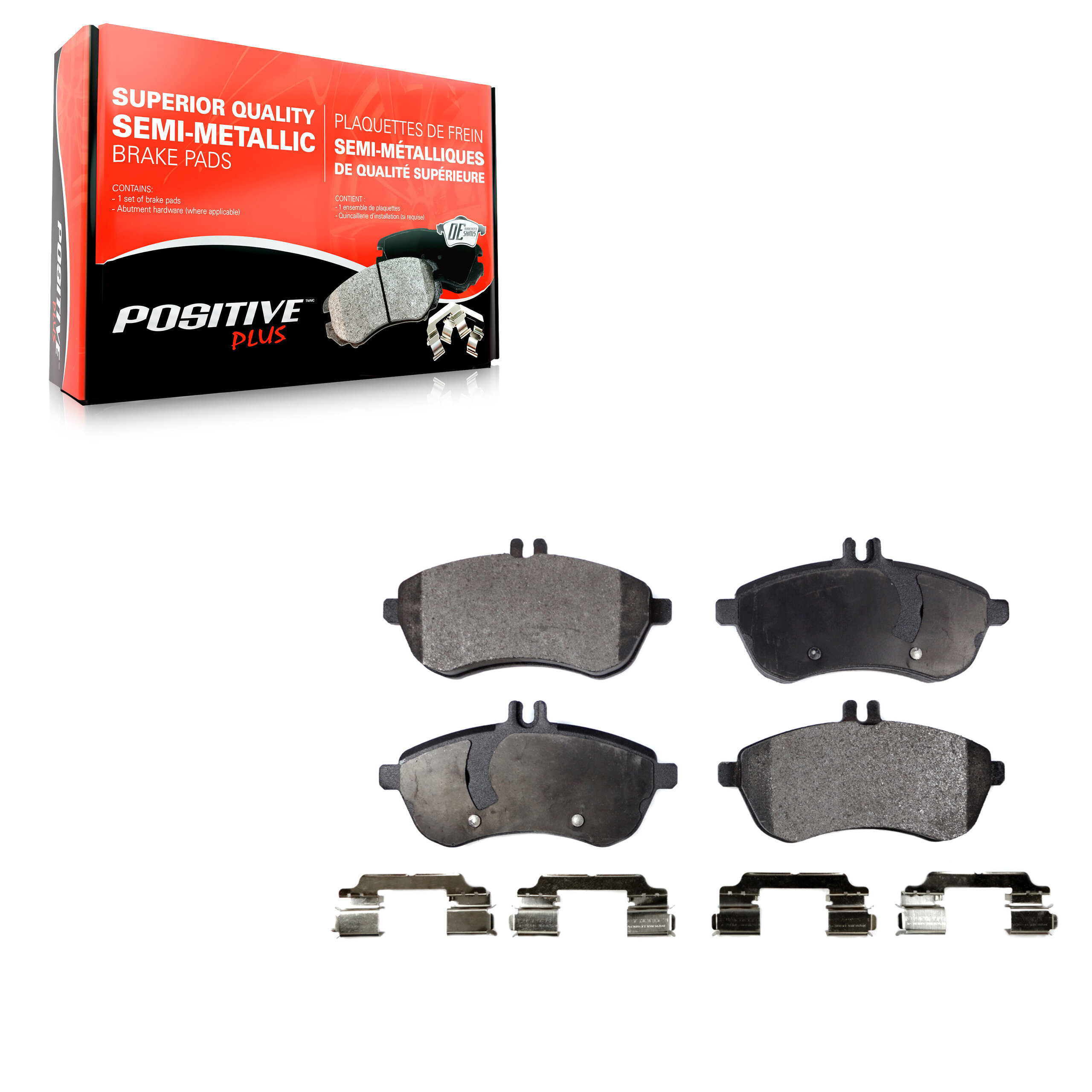 Semi-Metallic Brake Pads