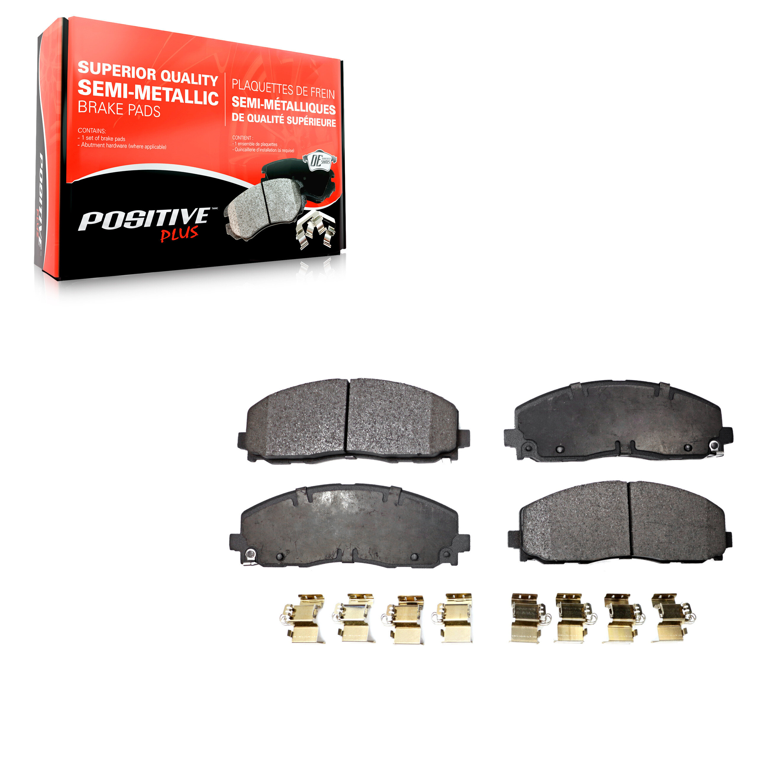 Semi-Metallic Brake Pads