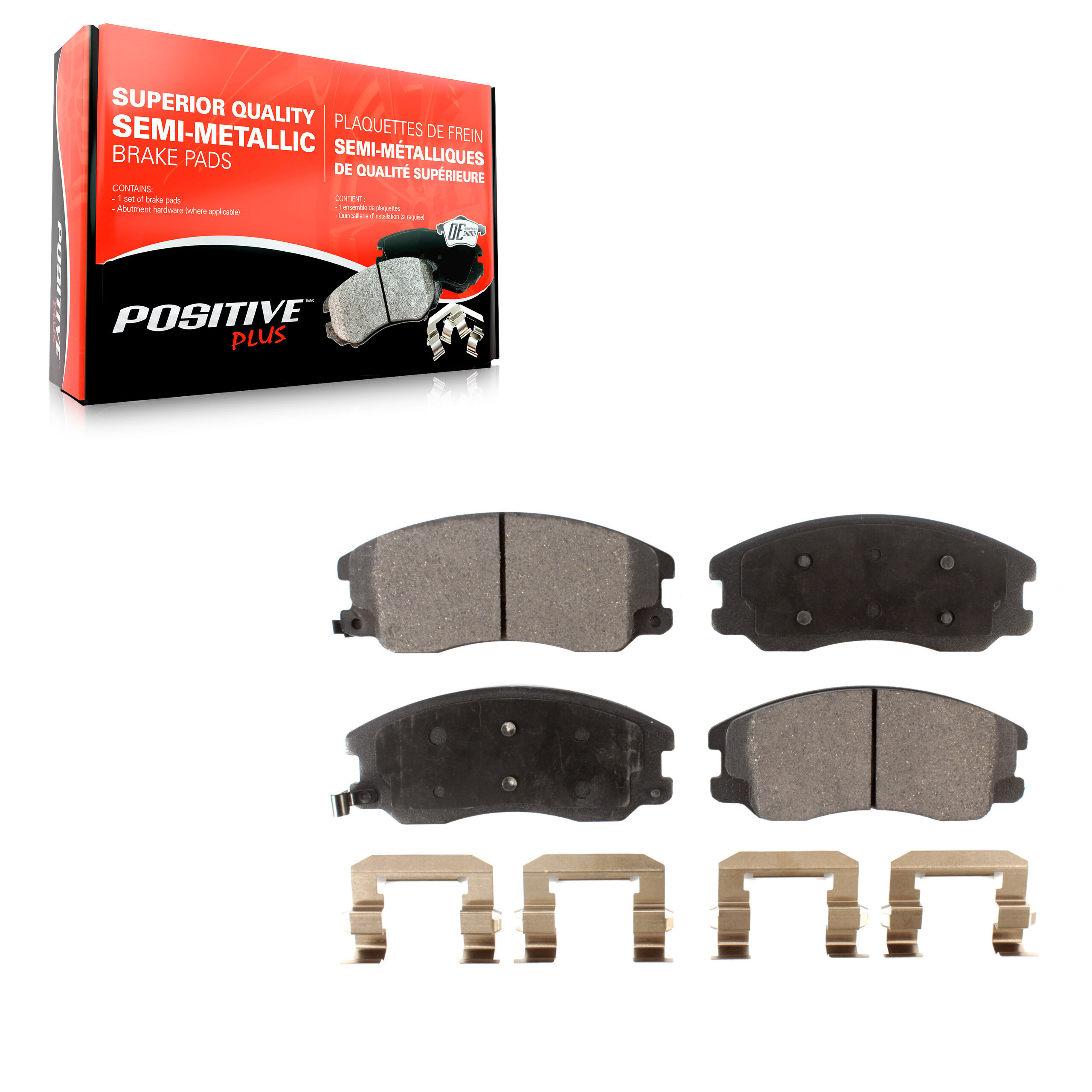 Semi-Metallic Brake Pads