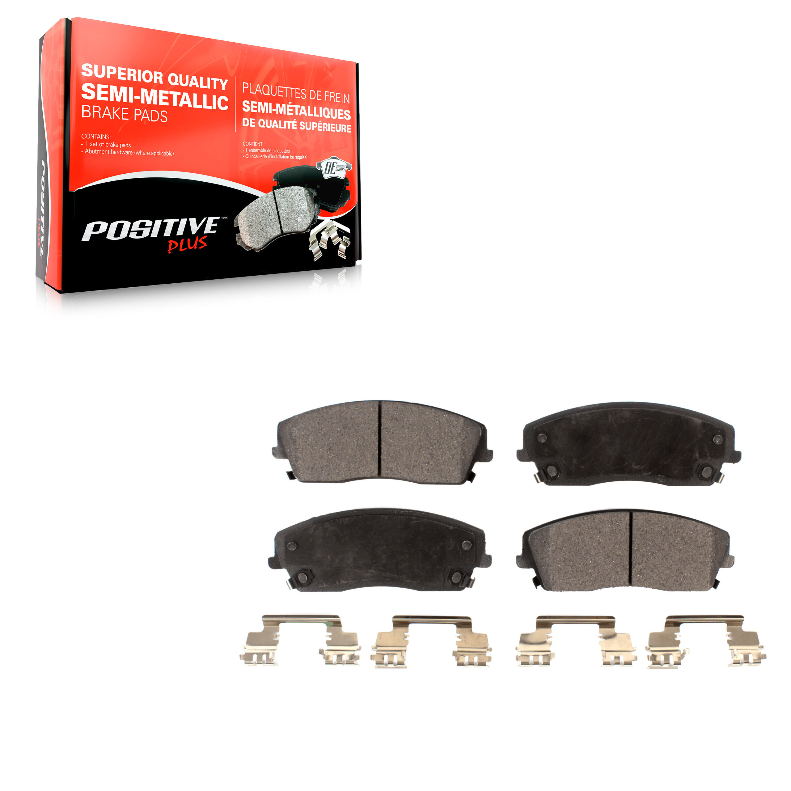 Semi-Metallic Brake Pads