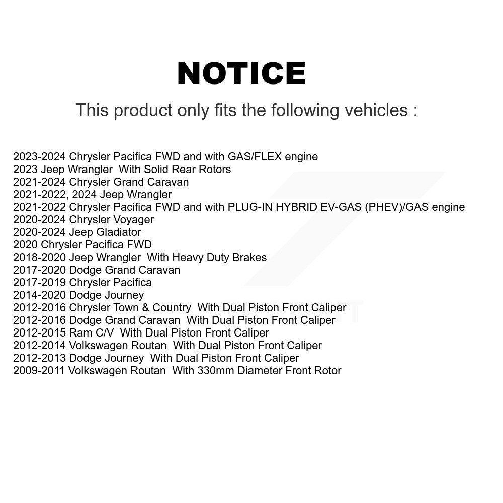 Positive Plus - PPF-D1589 - Semi-Metallic Brake Pads