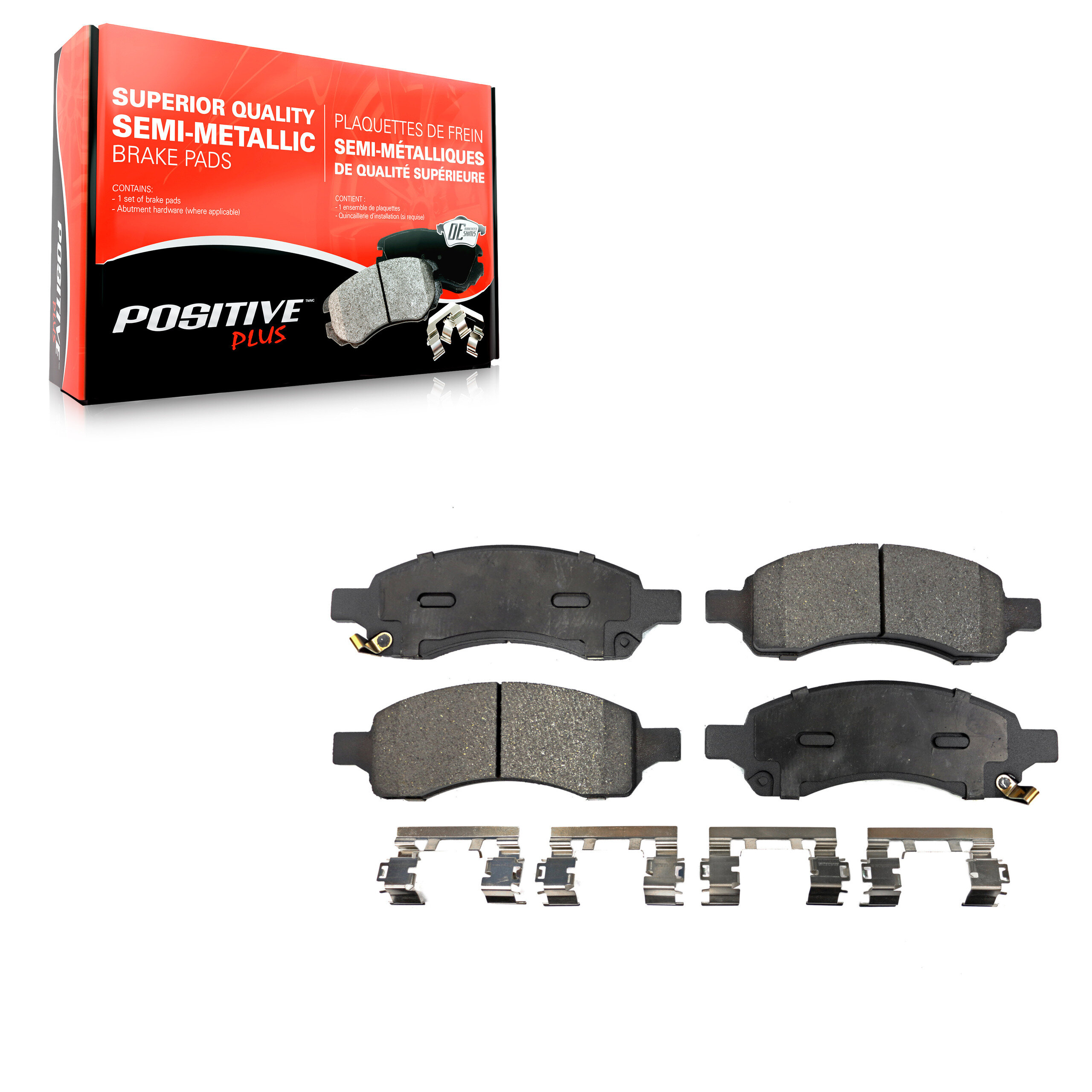 Semi-Metallic Brake Pads