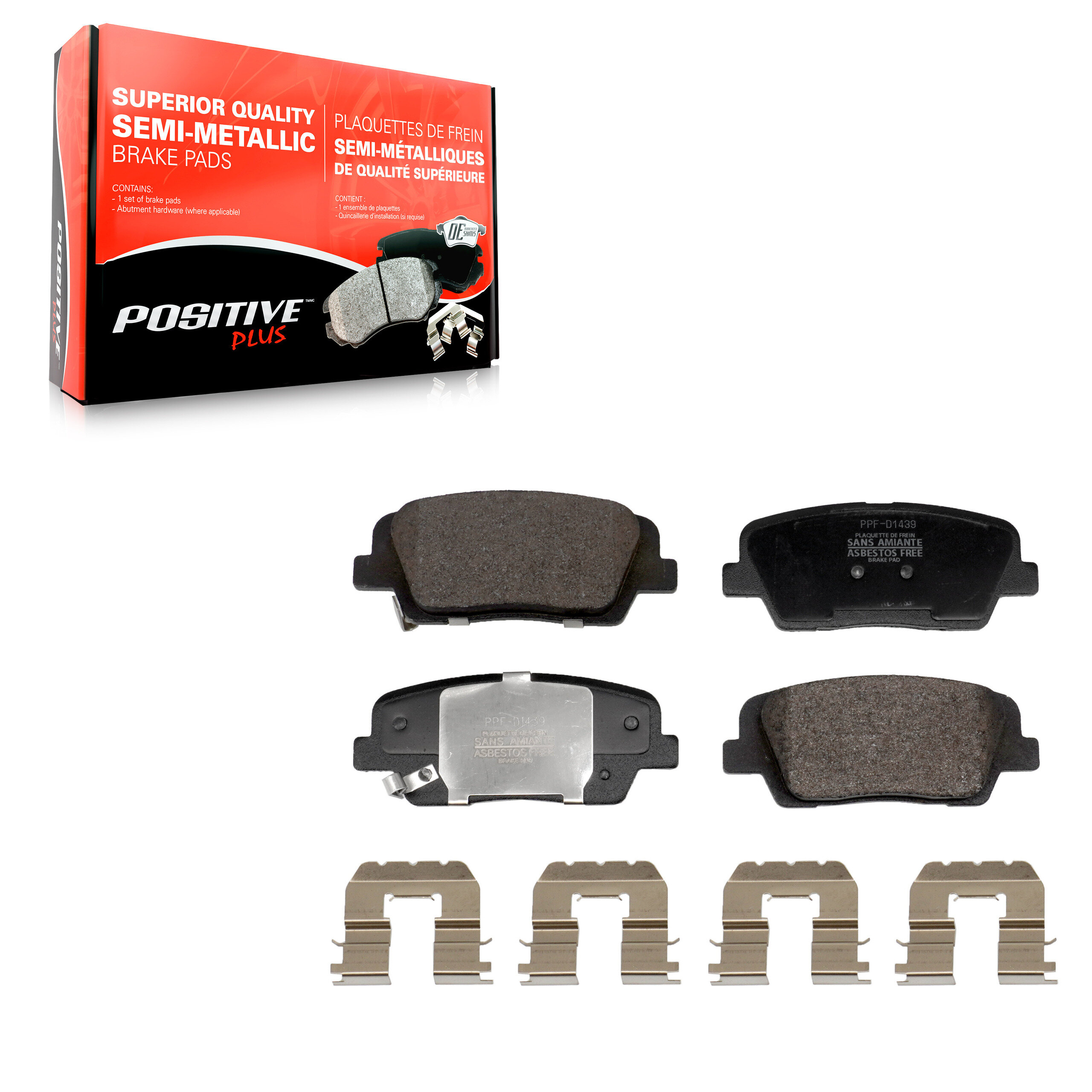 Semi-Metallic Brake Pads