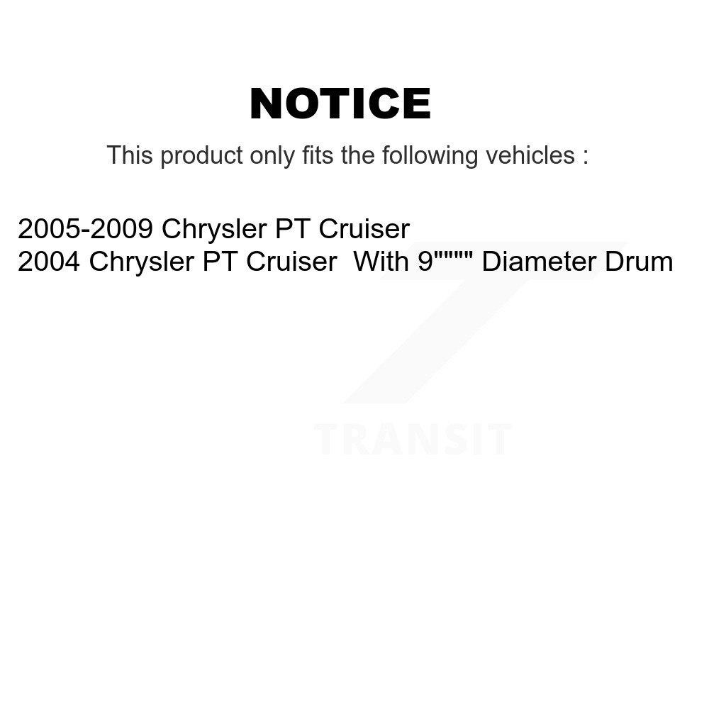 Top Quality - NB-810B - Drum Brake Shoe