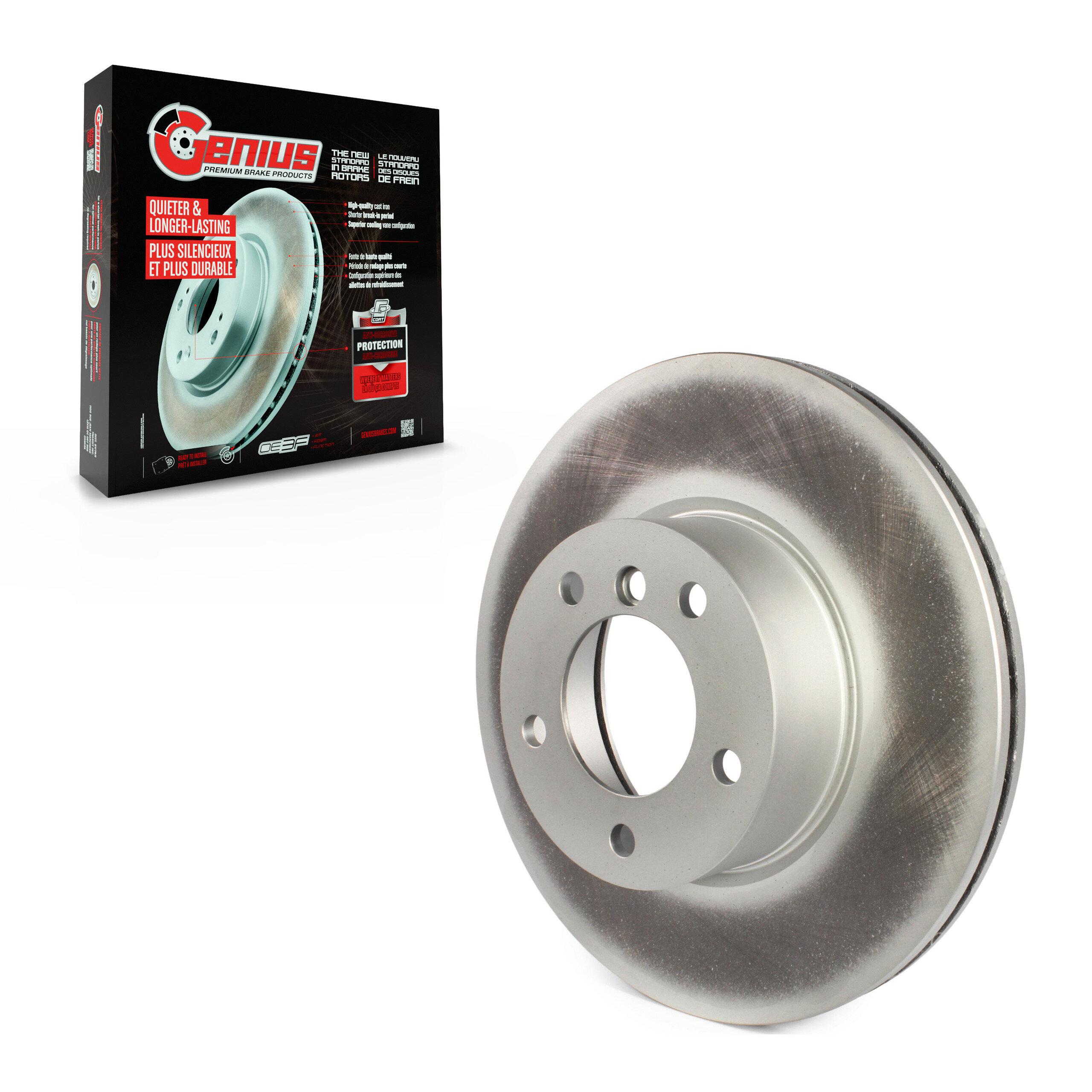 Coated Disc Brake Rotor