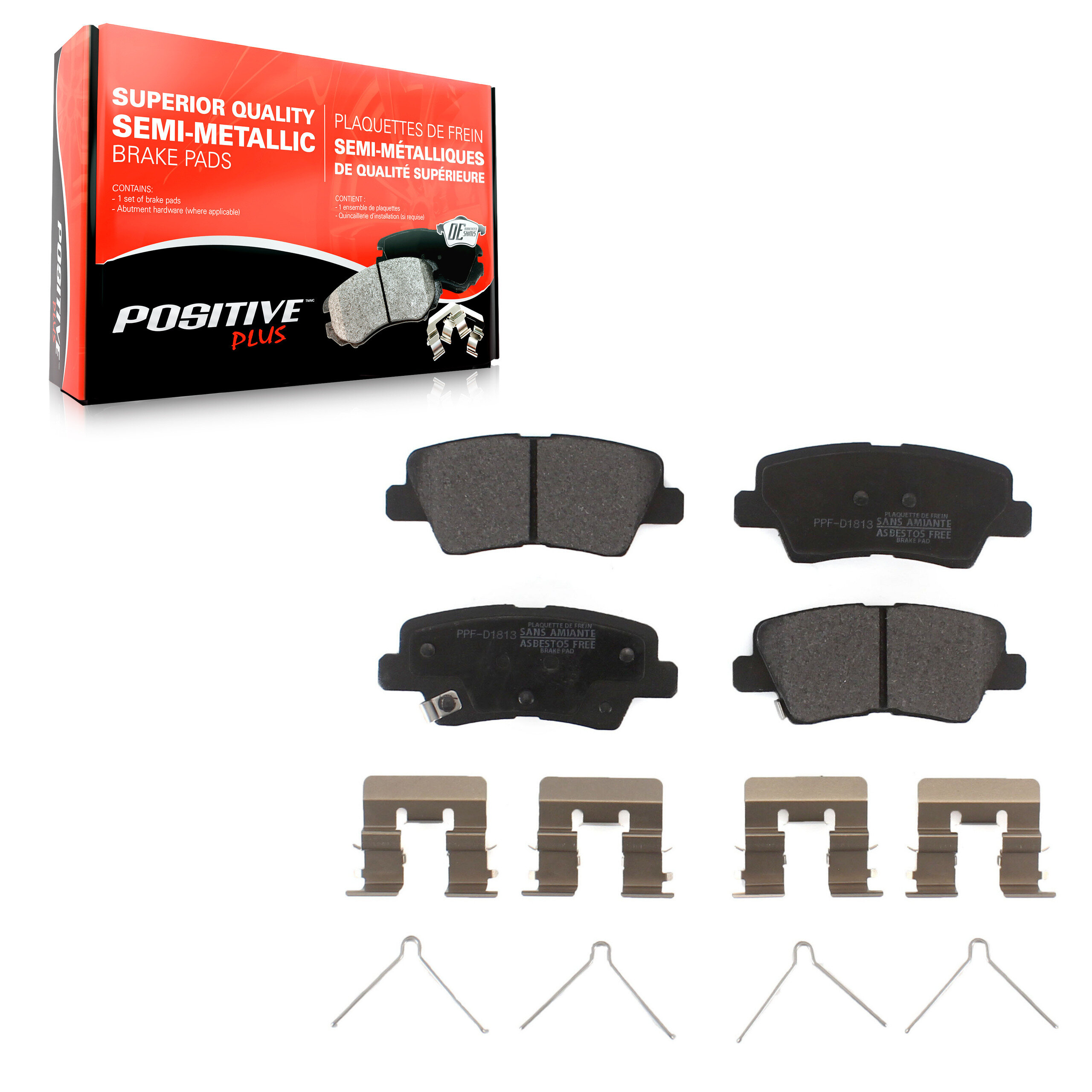 Semi-Metallic Brake Pads