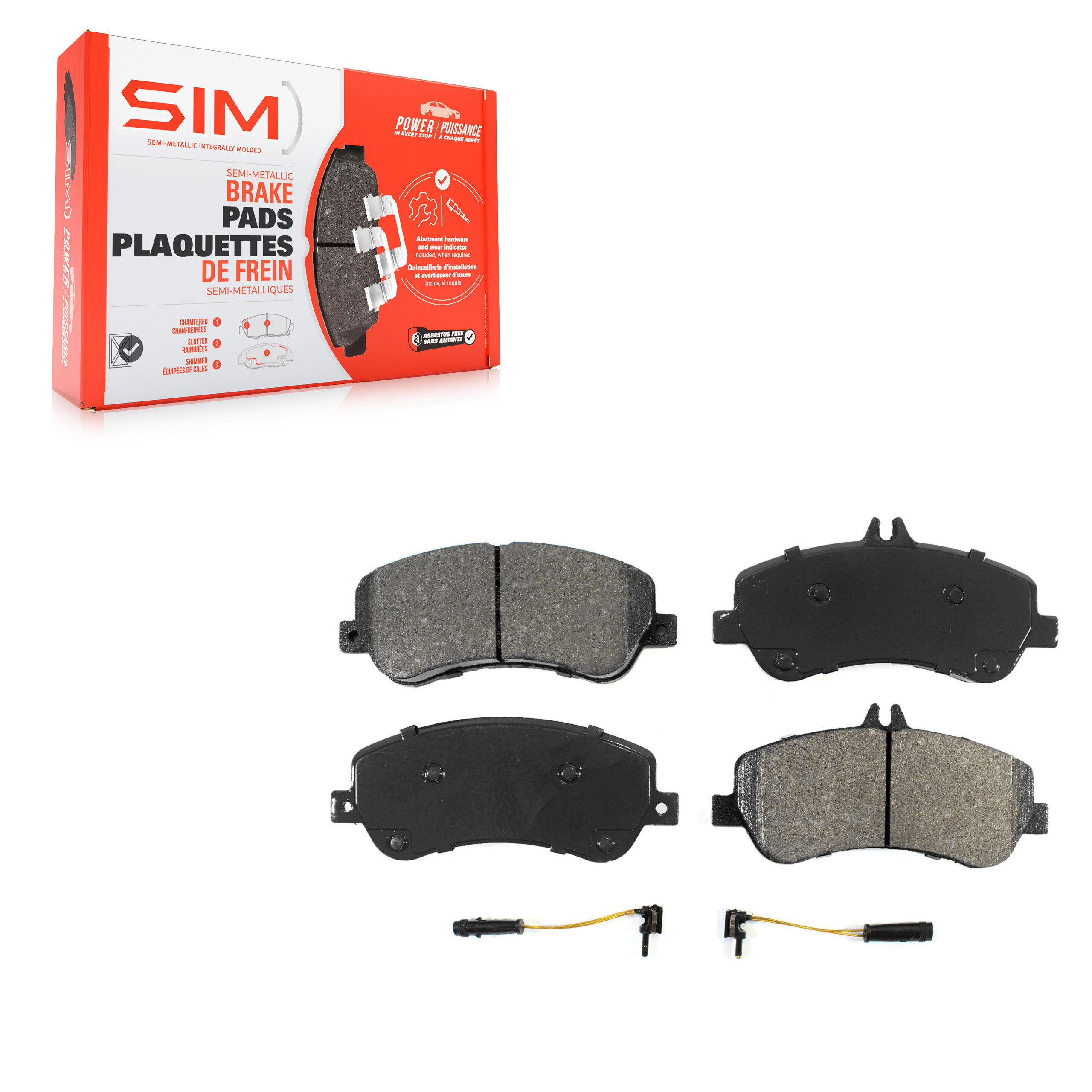 Semi-Metallic Brake Pads