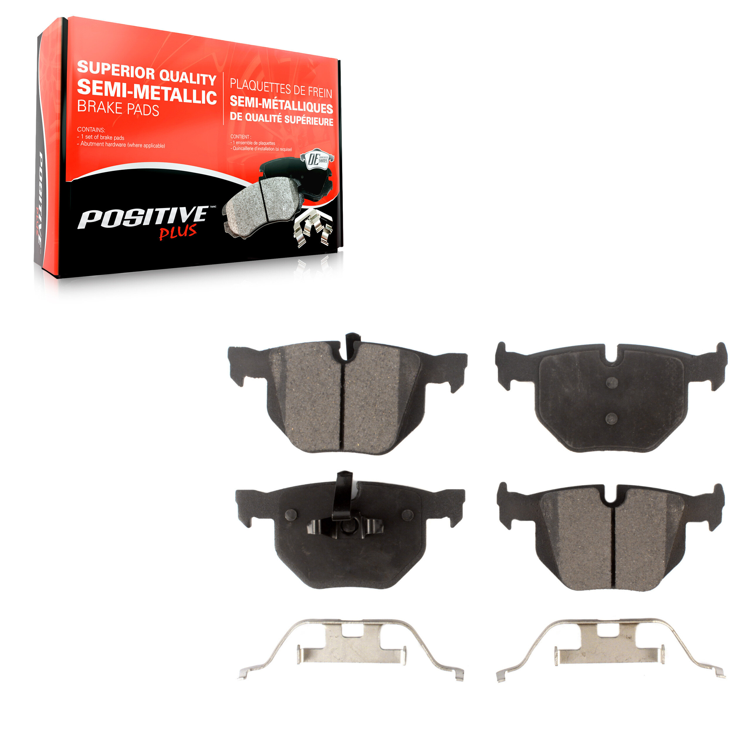 Semi-Metallic Brake Pads