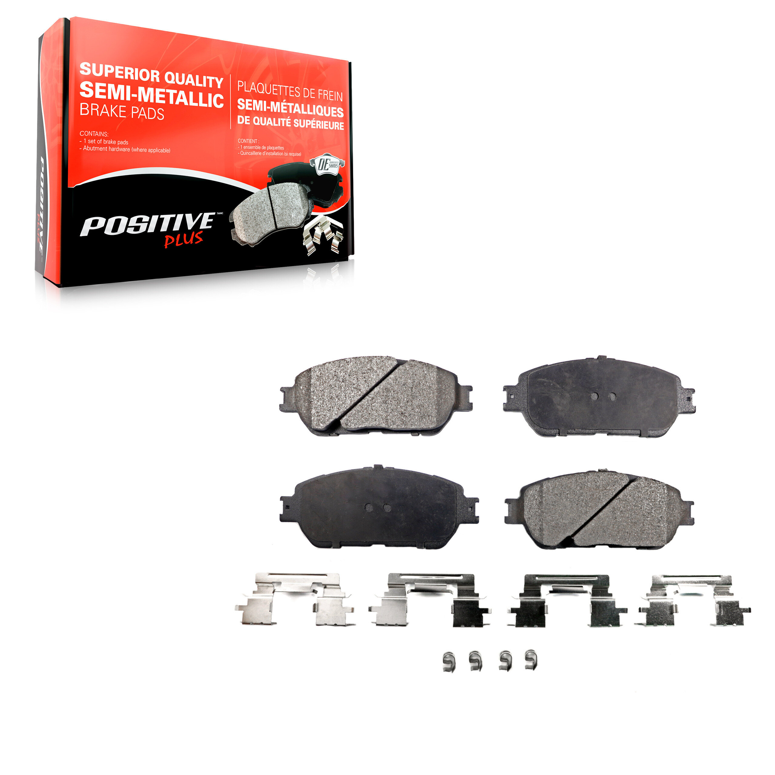 Semi-Metallic Brake Pads