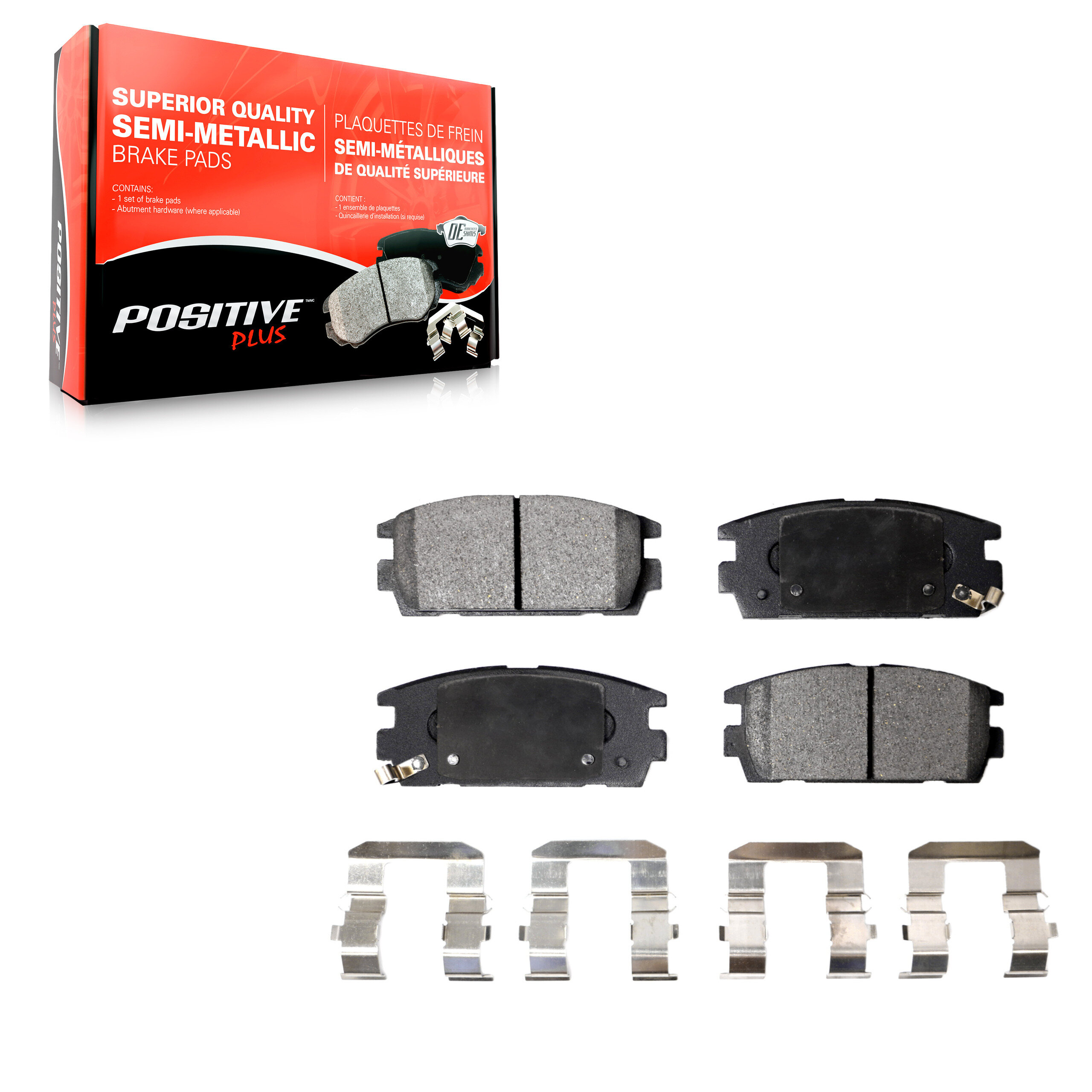 Semi-Metallic Brake Pads