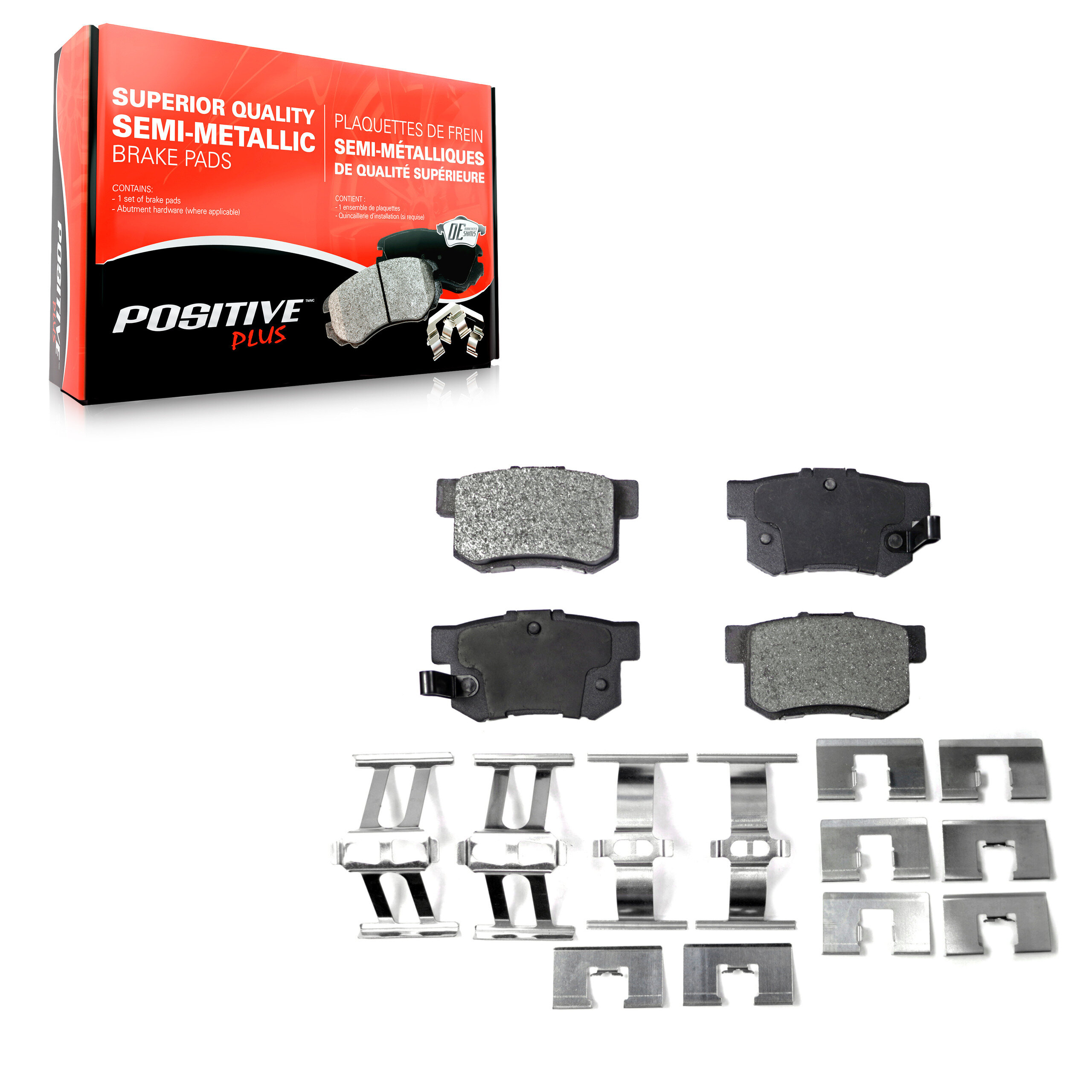 Semi-Metallic Brake Pads