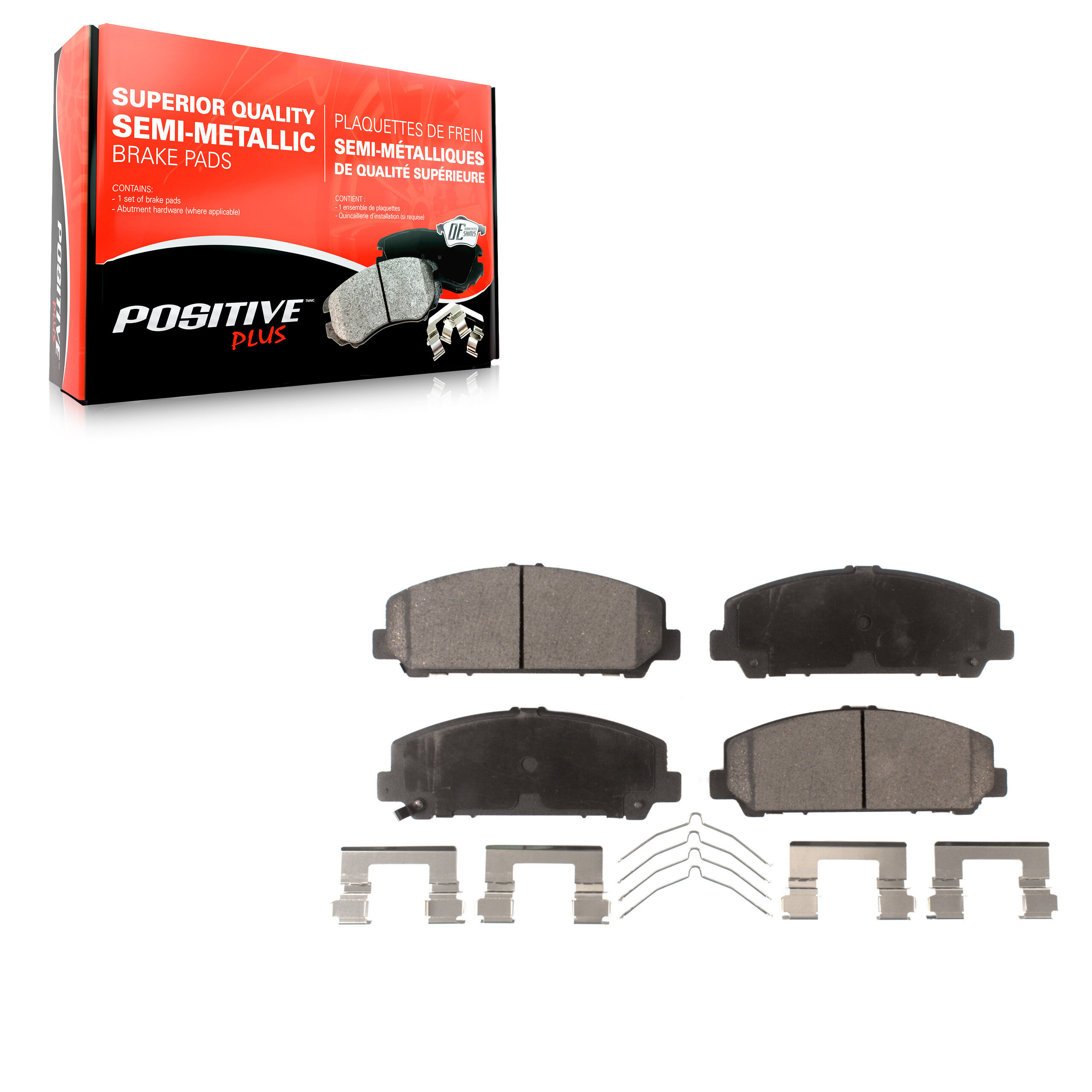 Semi-Metallic Brake Pads