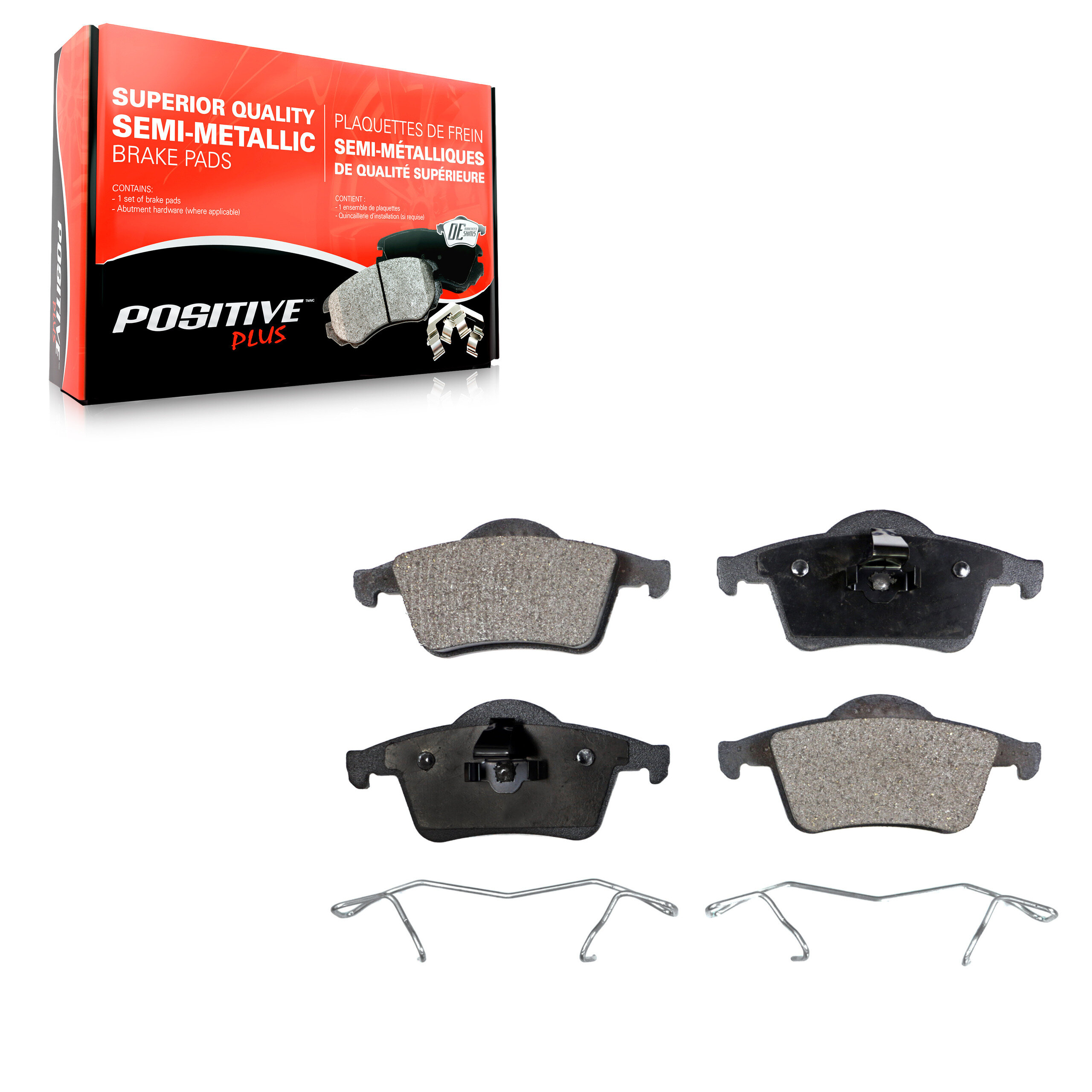 Semi-Metallic Brake Pads