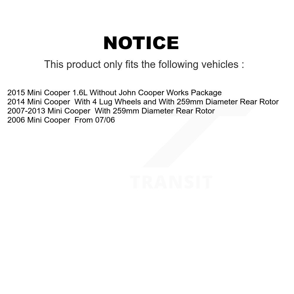 GENIUS - GCR-980604 - Coated Disc Brake Rotor