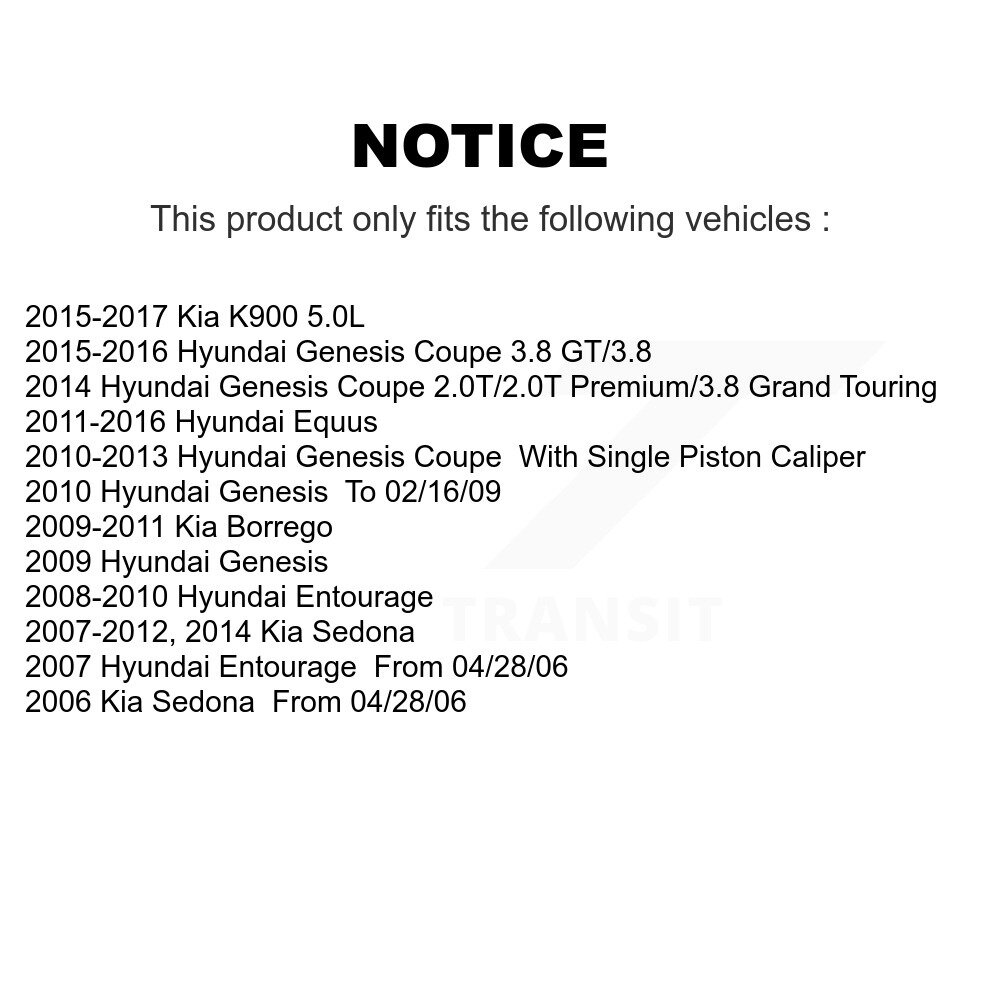SIM - SIM-1284 - Semi-Metallic Brake Pads