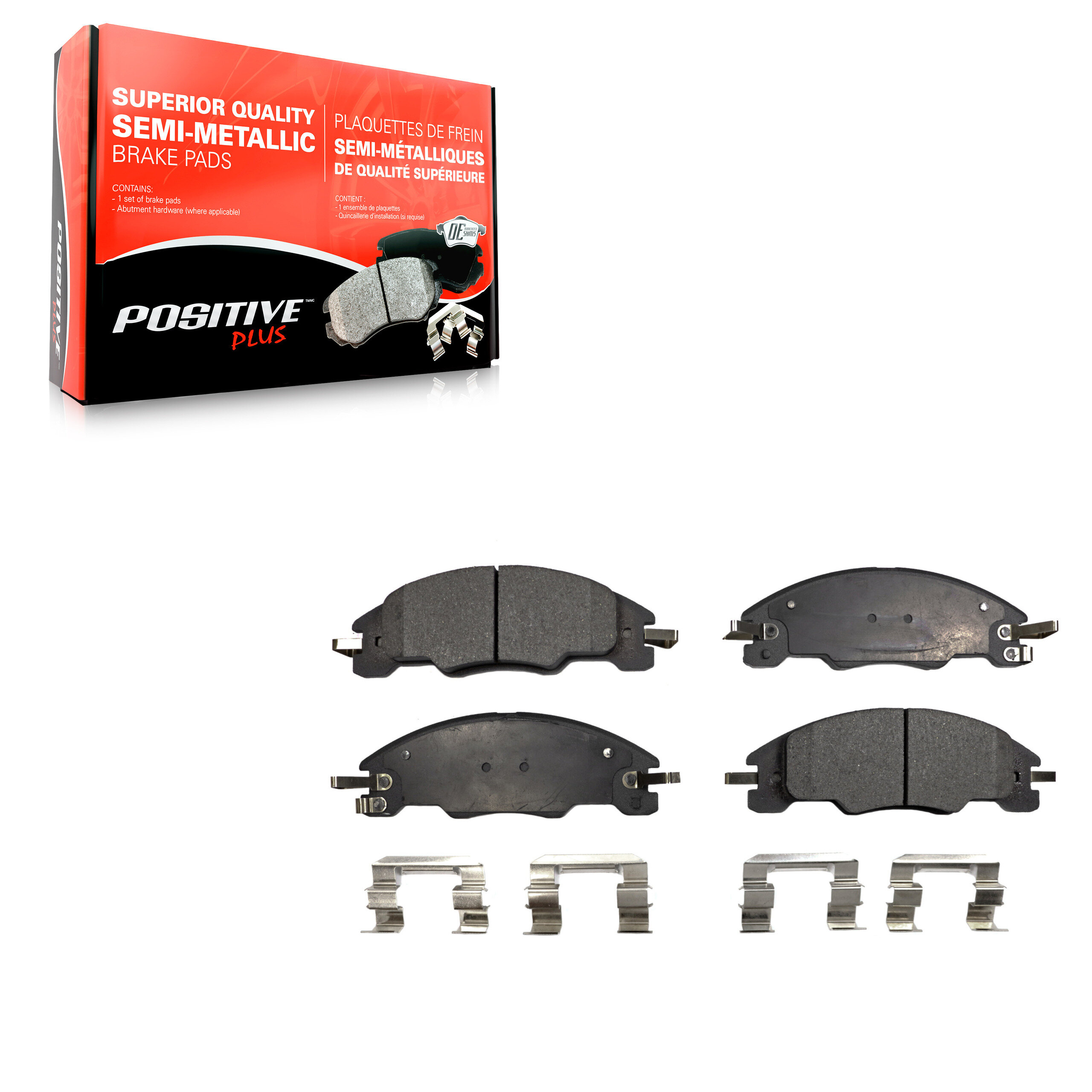 Semi-Metallic Brake Pads