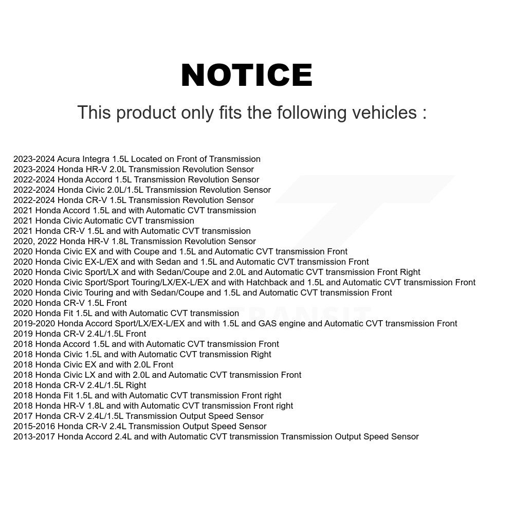 Mpulse - SEN-2VSS0523 - Vehicle Speed Sensor