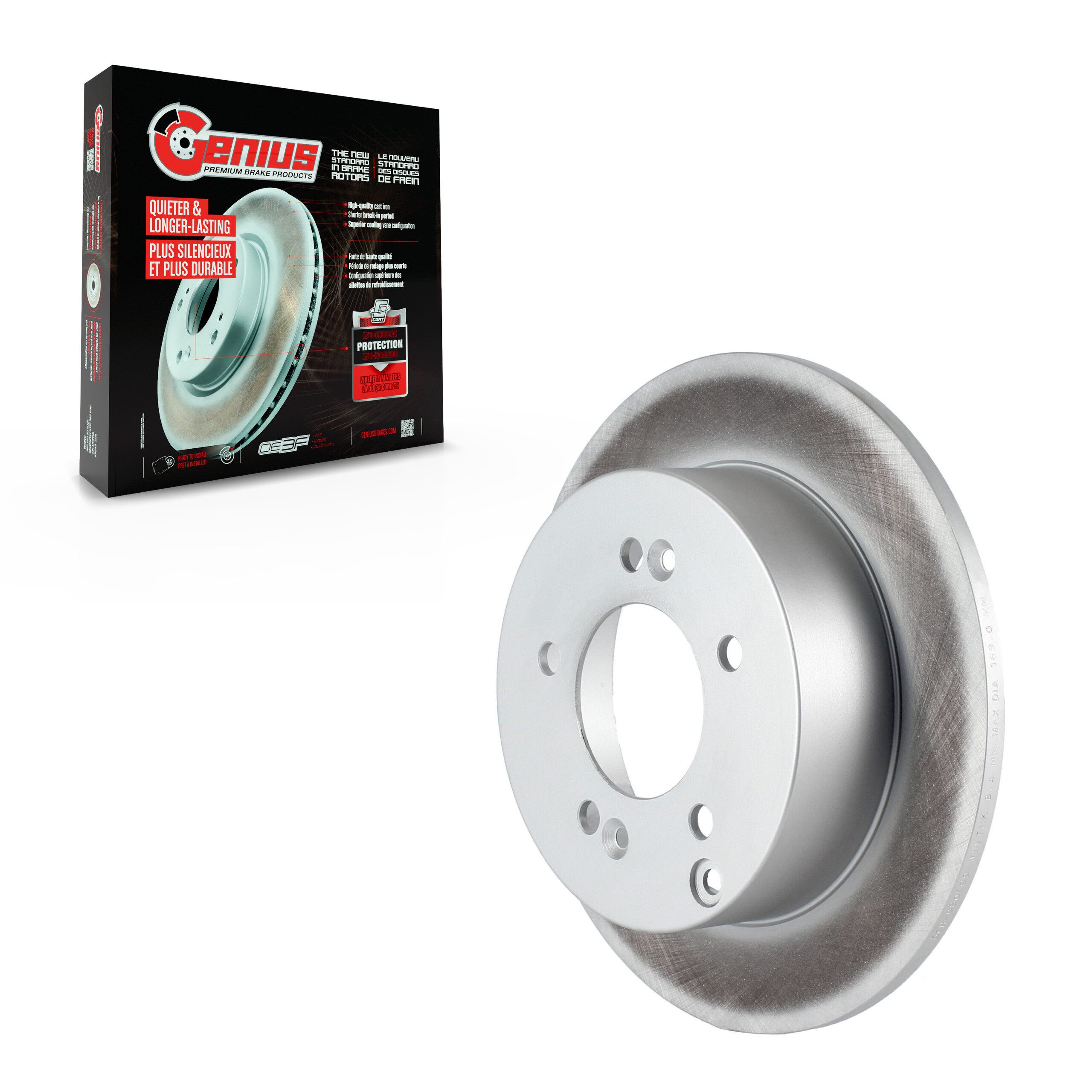 Coated Disc Brake Rotor