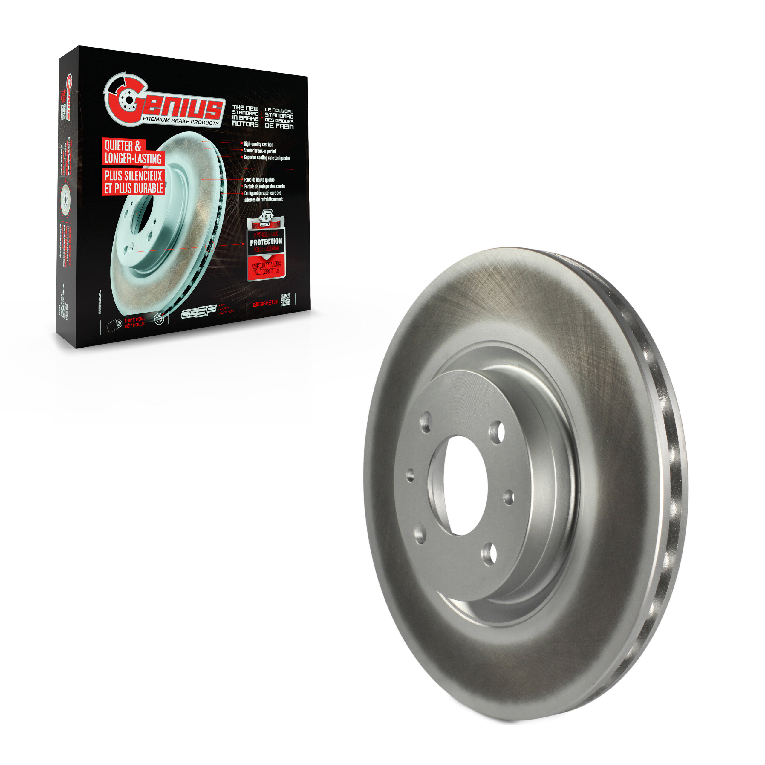 Coated Disc Brake Rotor