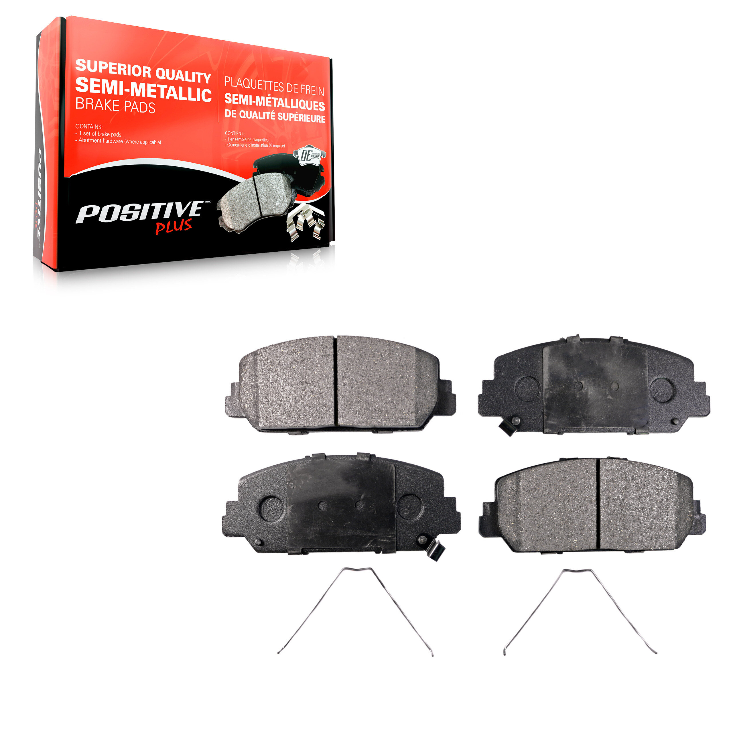 Semi-Metallic Brake Pads