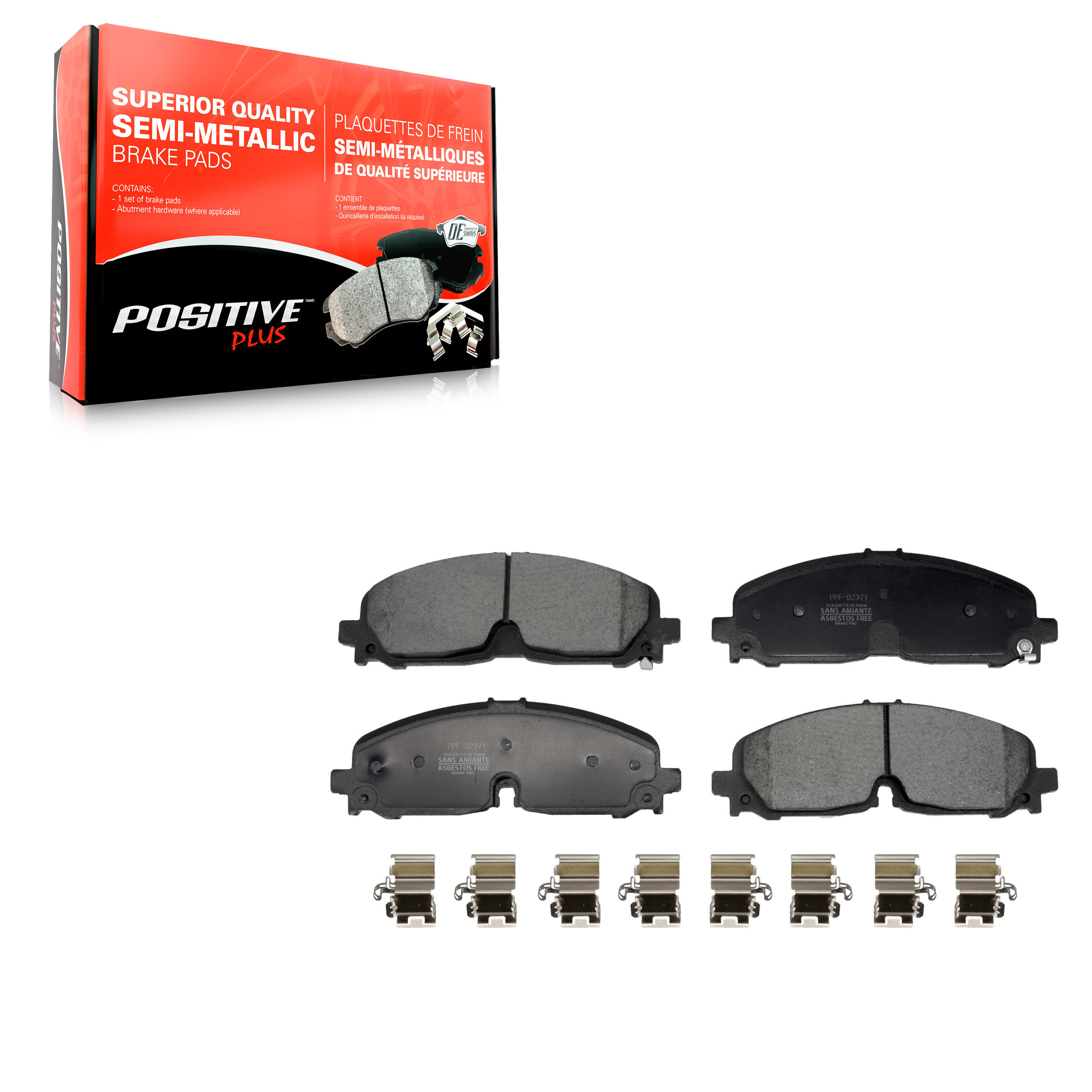 Semi-Metallic Brake Pads