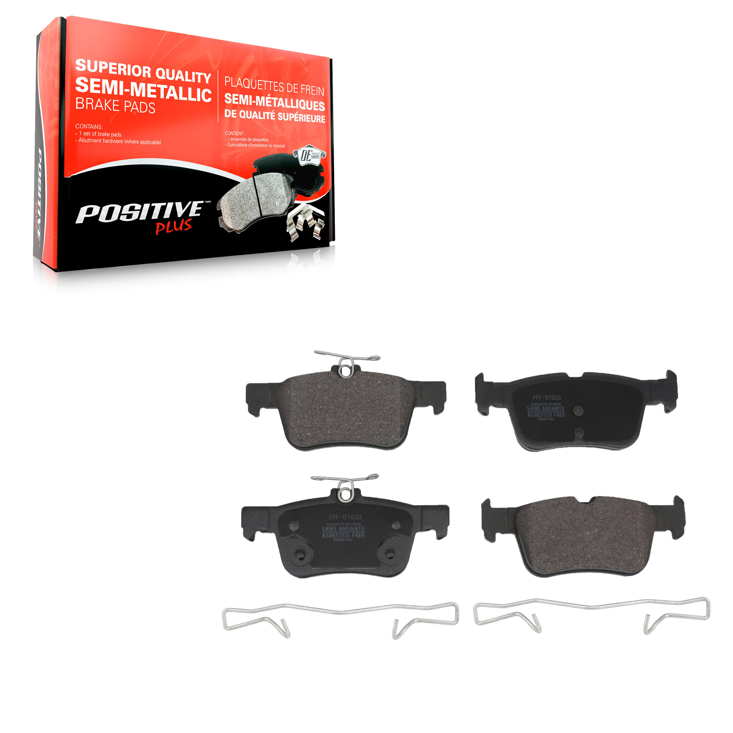 Semi-Metallic Brake Pads