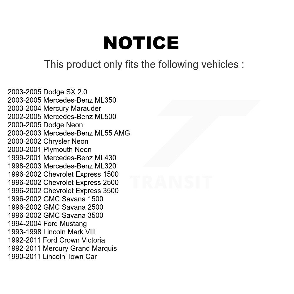 TOR - TOR-K700537 - Suspension Stabilizer Bar Link Kit