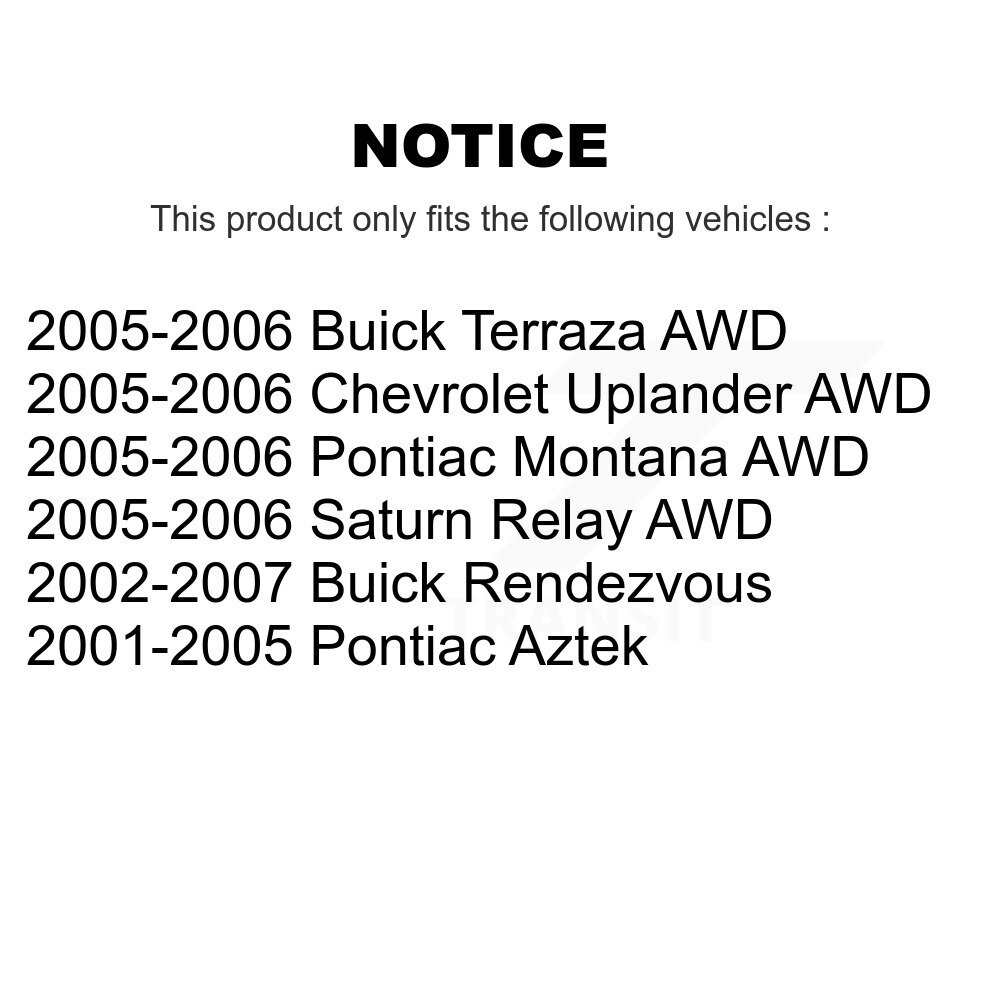 TOR - TOR-CK621352 - Suspension Control Arm Ball Joint Assembly