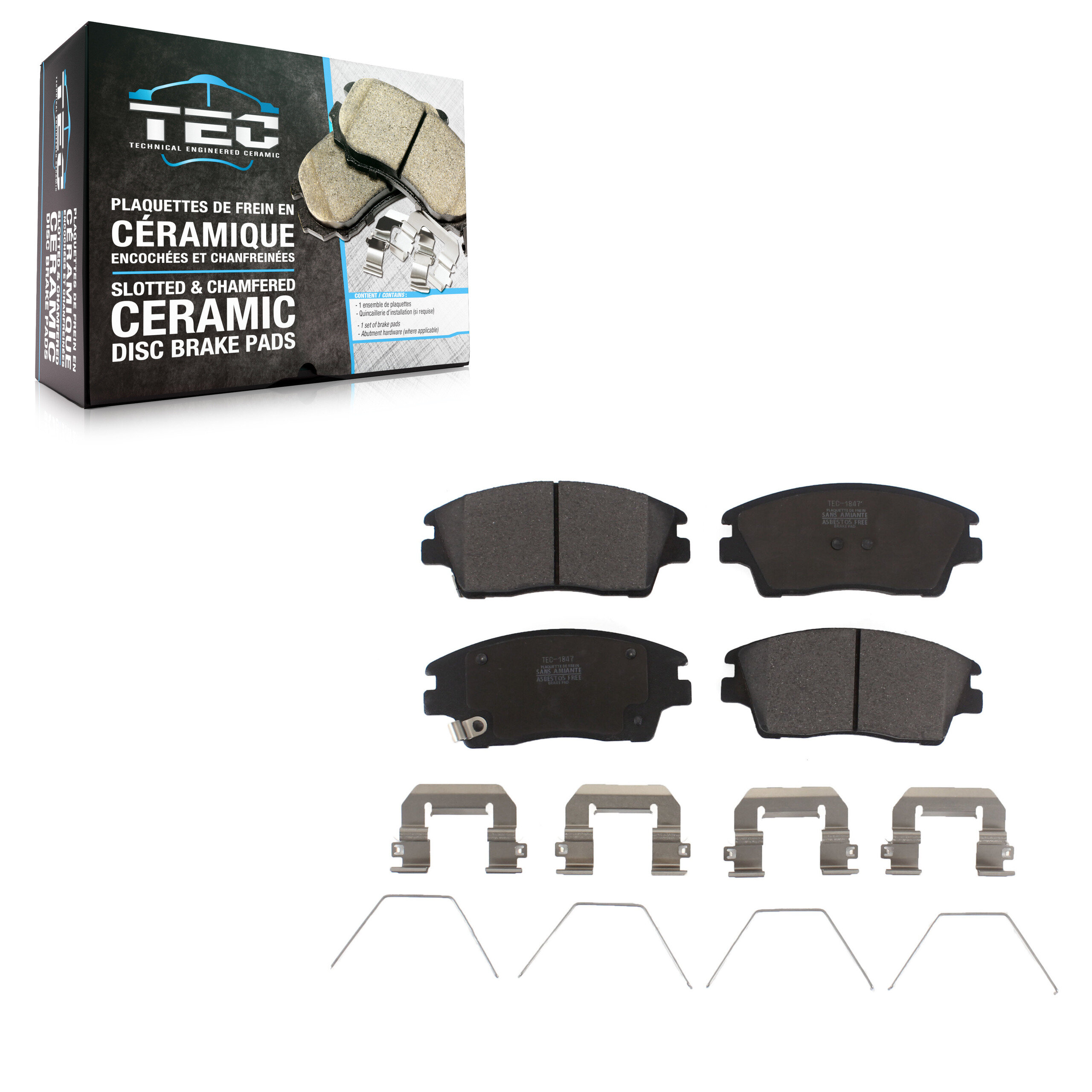 TEC - TEC-1847 - Ceramic Brake Pads