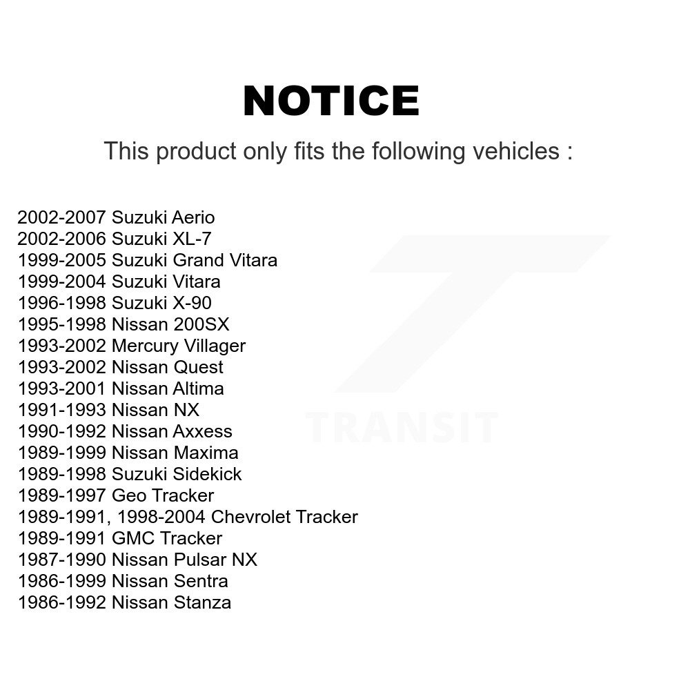 TOR - TOR-K90128 - Suspension Stabilizer Bar Link Repair Kit