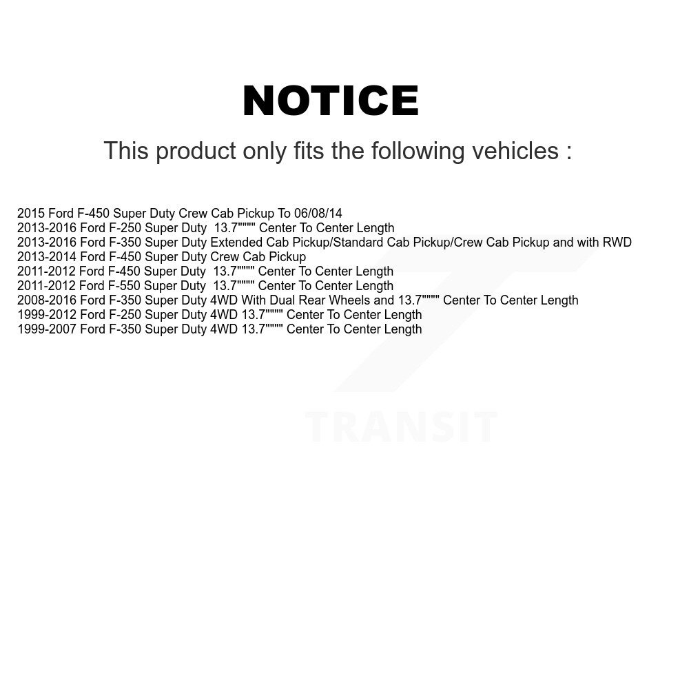 TOR - TOR-K750261 - Suspension Stabilizer Bar Link Kit