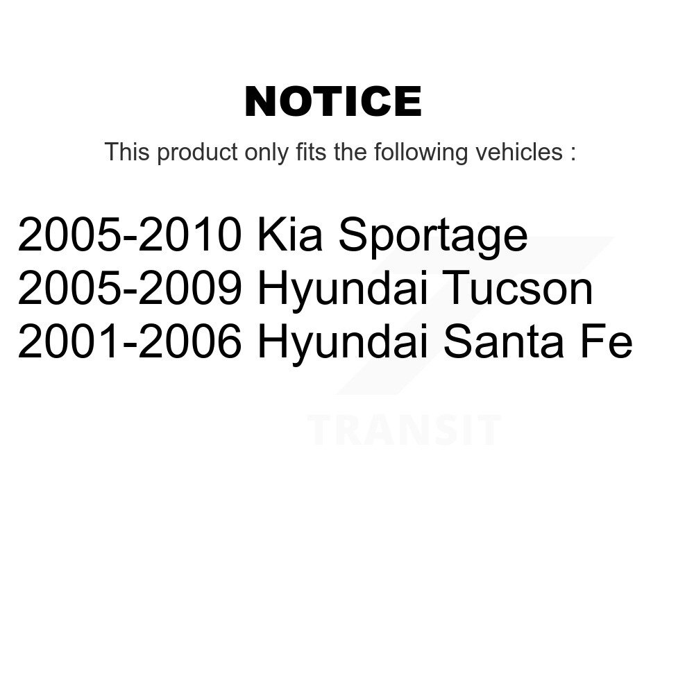 TOR - TOR-K200731 - Suspension Stabilizer Bar Bushing Kit