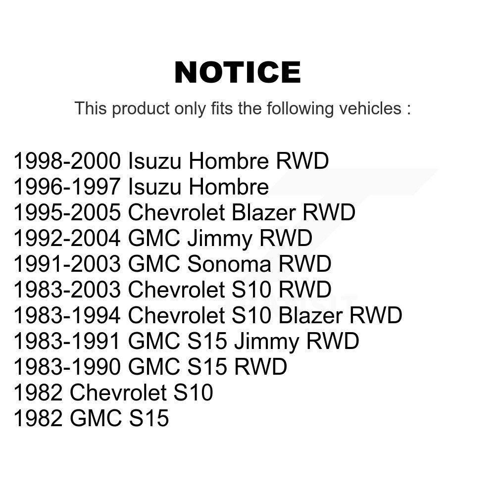 TOR - TOR-DS1047 - Steering Center Link