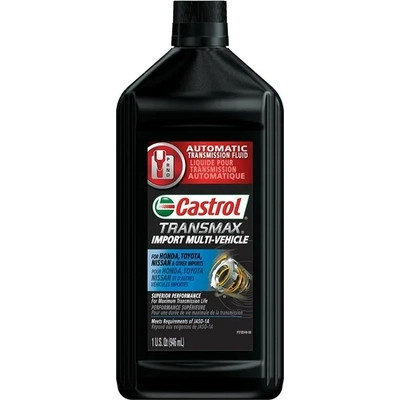 CASTROL Power Steering Fluid Transmax Import Multi-Vehicle ATF , 946ML (Pack of 6) - 0067266
