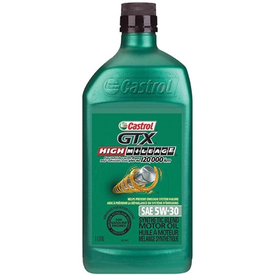 CASTROL Conventional Engine Oil GTX High Mileage 5W30 , 1L (Pack of 6) - 0001638