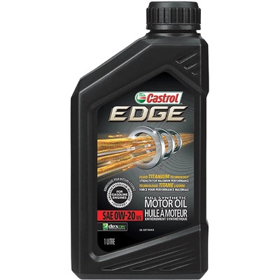CASTROL Synthetic Engine Oil Edge FTT 0W20 , 1L (Pack of 6) - 0201738