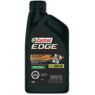 CASTROL - 0201338 - Synthetic Engine Oil Edge FTT 10W30 , 1L