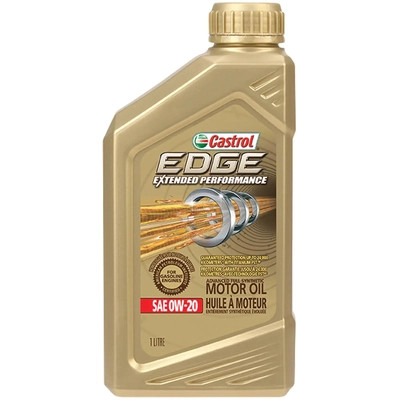 CASTROL Synthetic Engine Oil Edge Extended Performance 0W20 , 1L (Pack of 6) - 0206038