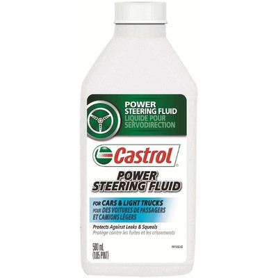 Power Steering Fluid Power Steering Fluid, 500ML (Pack of 12) by CASTROL - 0078947