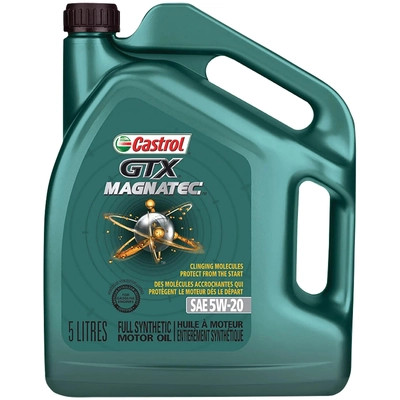 CASTROL Synthetic Engine Oil GTX Magnatec 5W20 , 5L (Pack of 3) - 022153A