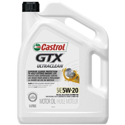 CASTROL Conventional Engine Oil GTX Ultraclean 5W20 , 5L (Pack of 3) - 000153A