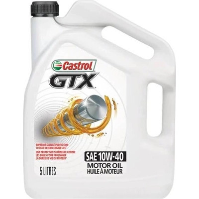 Castrol - 00012-3A - CASTROL Conventional Engine Oil GTX 10W40 , 5L (Pack of 3) - 000123A