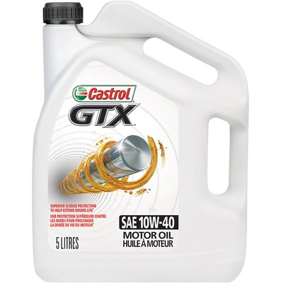 CASTROL Conventional Engine Oil GTX 10W40 , 5L (Pack of 3) - 000123A