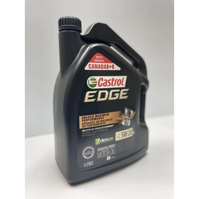 Castrol - 02009-3A - CASTROL Synthetic Engine Oil Edge FTT 5W20 , 5L (Pack of 3) - 020093A